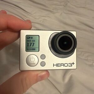 Silver GoPro Hero 3+